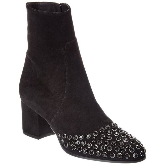 ALAIA Shoes - Alaïa Suede Boot, Black
